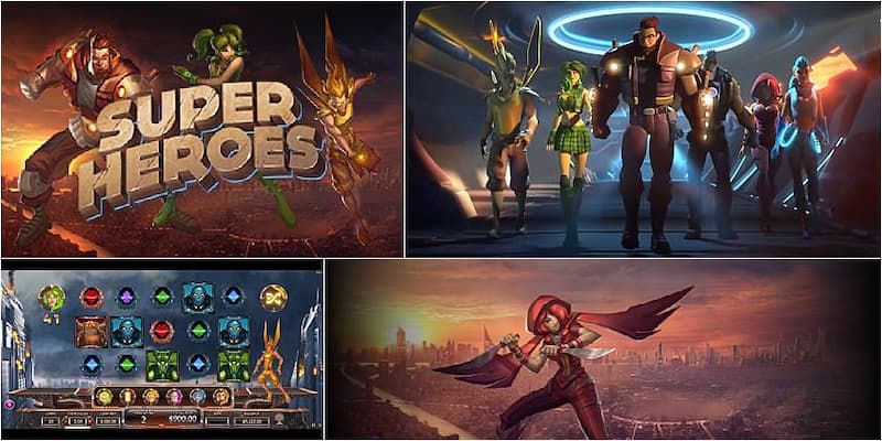 Bí Quyết Quay Nổ Hũ Superhero Slots Để Nhận Jackpot 5 Giới thiệu sơ lược về trò chơi nổ hũ đặc sắc Slots Superhero tại F168