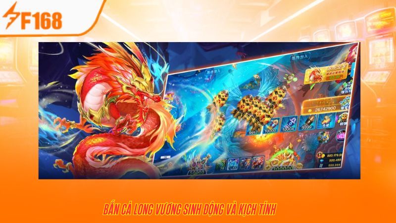 Hướng Dẫn Tối Ưu Điểm Số Trong Bắn Cá Long Vương Tại F168 5 Bắn Cá Long Vương sinh động và kịch tính