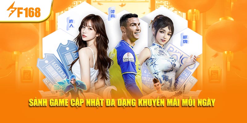 WM Casino Tại F168: Sân Chơi Đẳng Cấp, Thưởng Lớn Mỗi Ngày 6 Sảnh game cập nhật đa dạng khuyến mãi mỗi ngày